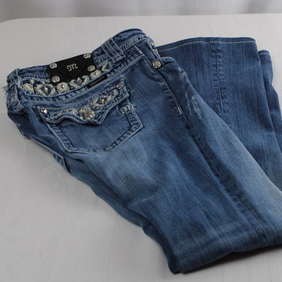 Miss Me Jeans, Boot, Low Rise, Size 29 - Picture 9 of 9